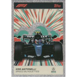 Completa tu colección Kimi Antonelli Speed Silhouettes Topps Formula 1 Turbo Attax 2026