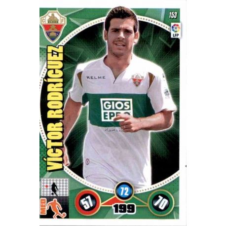 Víctor Rodríguez Elche 153 Adrenalyn XL La Liga 2014-15