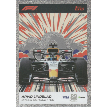 Find and Buy Cards Arvid Lindblad Speed Silhouettes Turbo Attax F1 2026