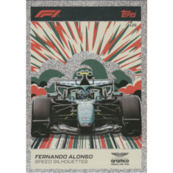Consigue Fernando Alonso Speed Silhouettes Cartas Topps Turbo Attax 2026