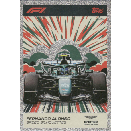 Consigue Fernando Alonso Speed Silhouettes Cartas Topps Turbo Attax 2026