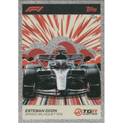 Añade a tu colección Esteban Ocon Speed Silhouettes Turbo Attax Formula 1 2026