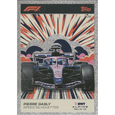 Find and Buy Cards Pierre Gasly Speed Silhouettes Turbo Attax F1 2026