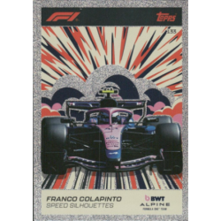 Hazte con Franco Colapinto Speed Silhouettes Turbo Attax Formula 1 Cards 2026