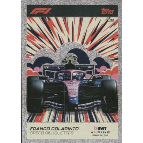 Buy Cards Franco Colapinto Speed Silhouettes Turbo Attax F1 2026