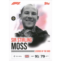 Compra Sir Stirling Moss Legends Of The Grid Topps F1 Turbo Attax 2026
