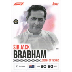 Añade a tu colección Sir Jack Brabham Legends Of The Grid Turbo Attax Formula 1 Cards 2026