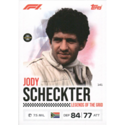 Añade a tu colección Jody Scheckter Legends Of The Grid Cards Turbo Attax 2026