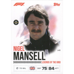 Compra Nigel Mansell Legends Of The Grid Turbo Attax F1 2026
