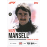 Compra Nigel Mansell Legends Of The Grid Turbo Attax F1 2026
