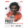 Compra online Alain Prost Legends Of The Grid Turbo Attax Formula 1 Cards 2026