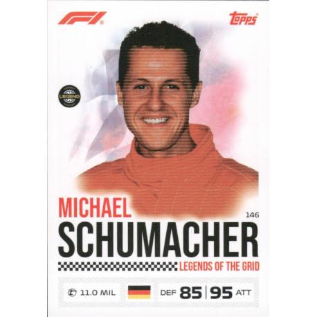 Encuentra Michael Schumacher Legends Of The Grid Turbo Attax F1 2026