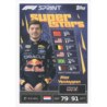 Busca y compra Max Verstappen 2025 F1 Sprint Superstars Colección Turbo Attax 2026