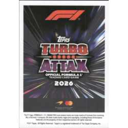 Añade a tu colección Oscar Piastri 2025 F1 Sprint Superstars Topps Formula 1 Turbo Attax 2026