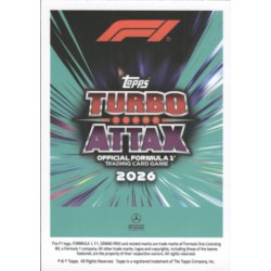 Get Kimi Antonelli 2025 F1 Sprint Superstars Cards Turbo Attax 2026