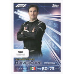 Encuentra Sergio Perez Drivercore Colección F1 Turbo Attax 2026