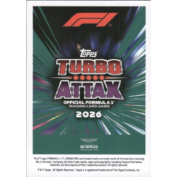 Busca y compra Lance Stroll Drivercore F1 Cards Topps Turbo Attax 2026