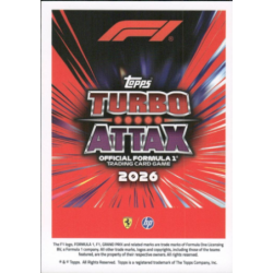 Compra online Charles Leclerc Drivercore F1 Cards Topps Turbo Attax 2026