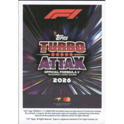 Consigue ahora Oscar Piastri Drivercore Formula 1 Turbo Attax 2026