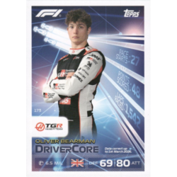 Completa tu colección Oliver Bearman Drivercore Comprar Turbo Attax 2026