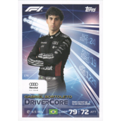 Consigue ahora Gabriel Bortoleto Drivercore Cartas Topps Turbo Attax 2026