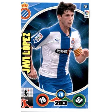 Javi López Espanyol 164 Adrenalyn XL La Liga 2014-15