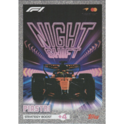 Añade a tu colección Oscar Piastri Night Shift Cards Formula 1 Turbo Attax 2026