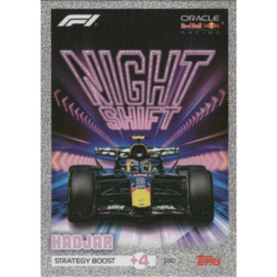 Consigue Isack Hadjar Night Shift F1 Turbo Attax 2026