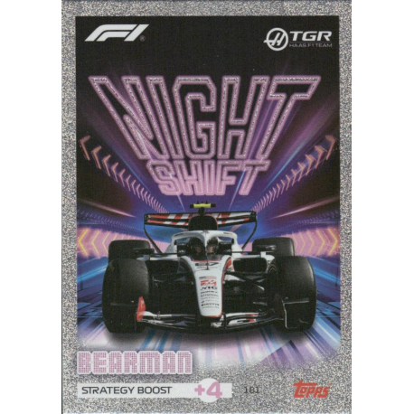 Consigue Oliver Bearman Night Shift Topps Turbo Attax 2026