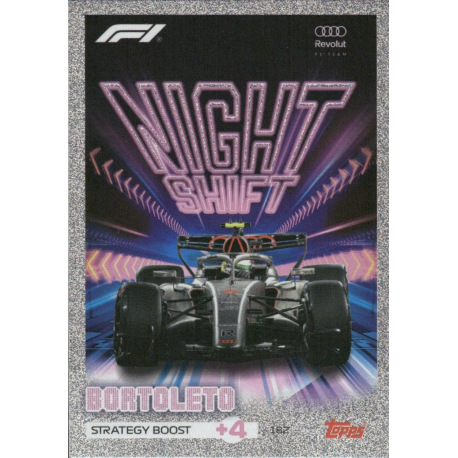 Completa tu colección Gabriel Bortoleto Night Shift Colección Topps Turbo Attax Formula 1 2026