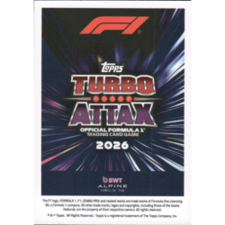 Buy Cards Franco Colapinto Night Shift Cards Turbo Attax 2026