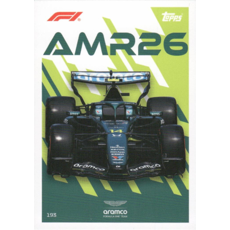 Consigue Fernando Alonso 2026 F1 Car Formula 1 Turbo Attax 2026