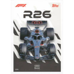 Añade a tu colección Nico Hulkenberg 2026 F1 Car Turbo Attax Formula 1 2026