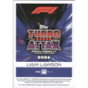 Find Liam Lawson 2026 F1 Car F1 Cards Topps Turbo Attax 2026