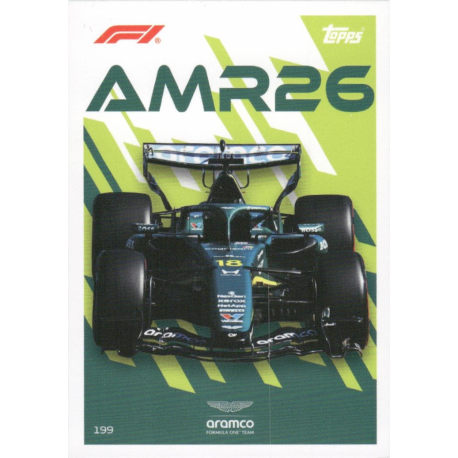 Completa tu colección Lance Stroll 2026 F1 Car F1 Turbo Attax 2026