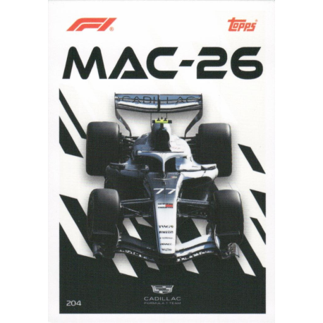 Completa tu colección Valtteri Bottas 2026 F1 Car Topps F1 Turbo Attax 2026