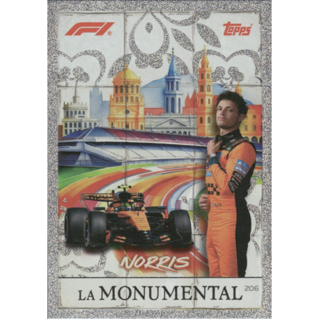 Consigue Lando Norris La Monumental Cartas Topps Turbo Attax 2026