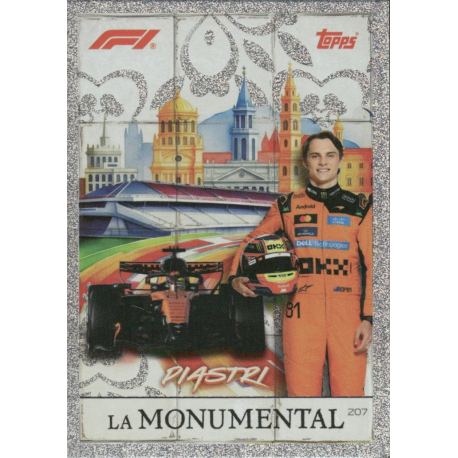 Collect Oscar Piastri La Monumental F1 Cards Topps Turbo Attax 2026