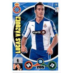 Lucas Vázquez Espanyol 170 Adrenalyn XL La Liga 2014-15