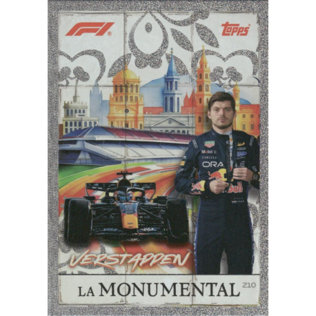 Encuentra Max Verstappen La Monumental Cards Turbo Attax 2026