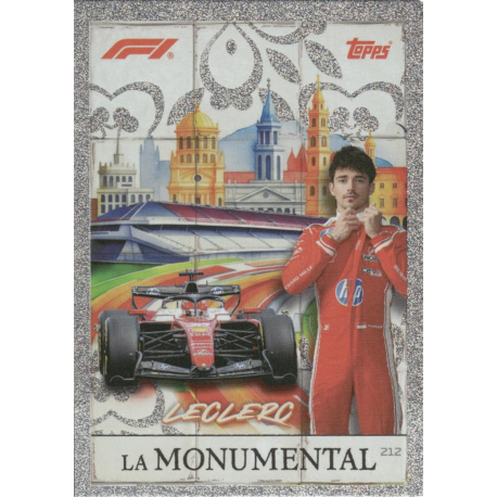 Add to your collection Charles Leclerc La Monumental Cards Formula 1 Turbo Attax 2026