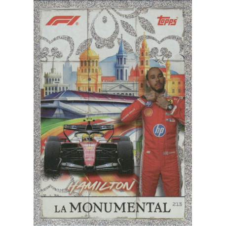 Find and Buy Cards Lewis Hamilton La Monumental Topps F1 Turbo Attax 2026