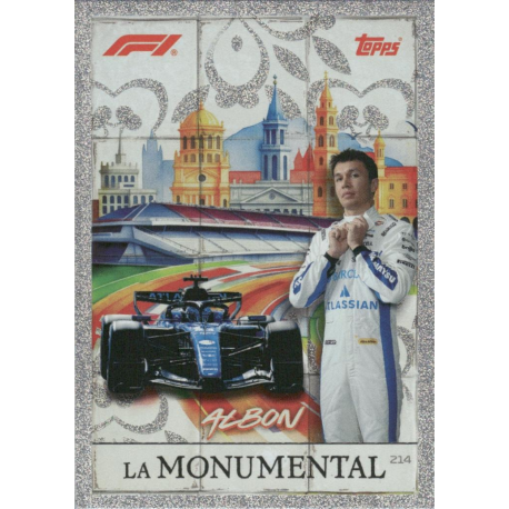 Collect Alex Albon La Monumental Topps F1 Cards Turbo Attax 2026
