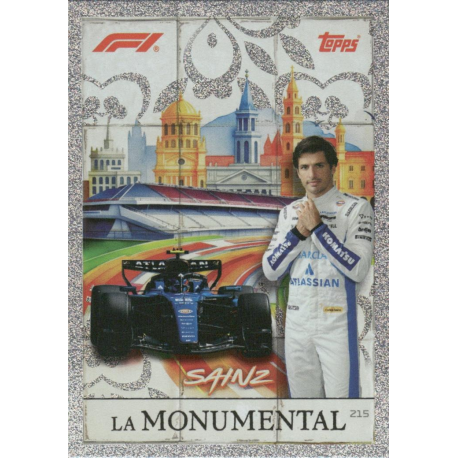 Compra online Carlos Sainz La Monumental Colección Topps Turbo Attax Formula 1 2026
