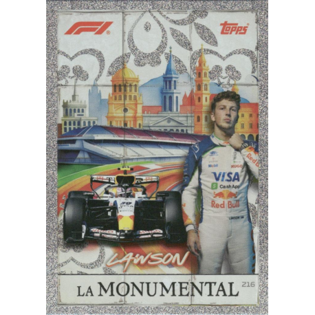 Compra online Liam Lawson La Monumental F1 Turbo Attax 2026