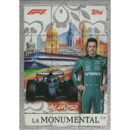 Buy Cards online  Fernando Alonso La Monumental Formula 1 Turbo Attax 2026
