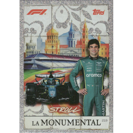 Find Lance Stroll La Monumental Cards Formula 1 Turbo Attax 2026