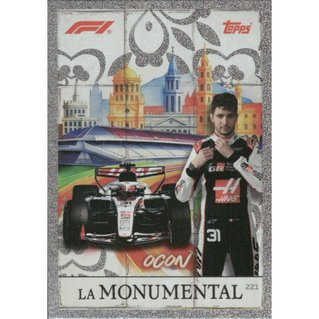 Colecciona Esteban Ocon La Monumental Cartas Turbo Attax Formula 1 2026