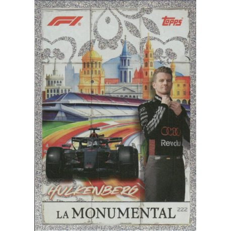 Completa tu colección Nico Hulkenberg La Monumental Turbo Attax F1 2026