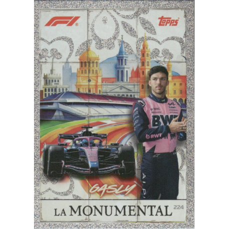 Get Pierre Gasly La Monumental Topps Turbo Attax 2026